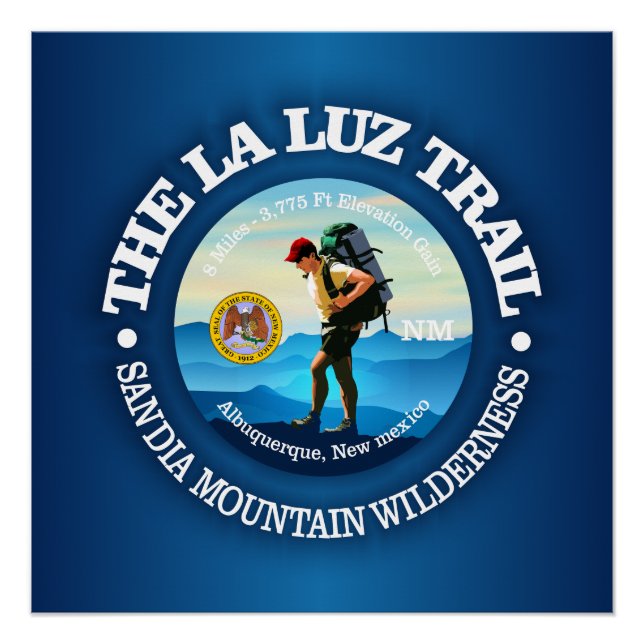 Póster La Luz Trail (Hiker C) (Frente)