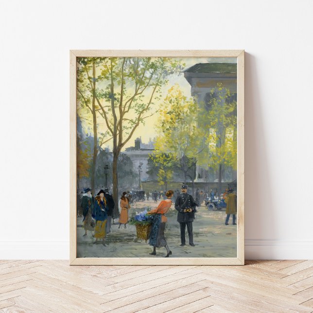 Poster La Madeleine | Victor Gabriel Gilbert (Criador carregado)