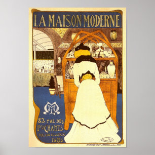 Póster La Maison Moderne, Maurice Bis