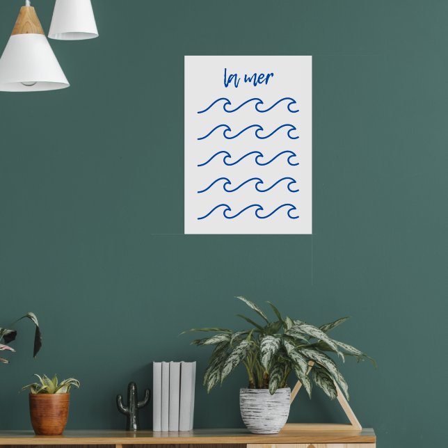 Poster La mer (Sala de Estar 1)