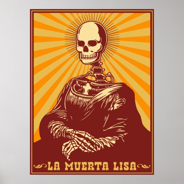 Poster La Muerta Lisa (Frente)