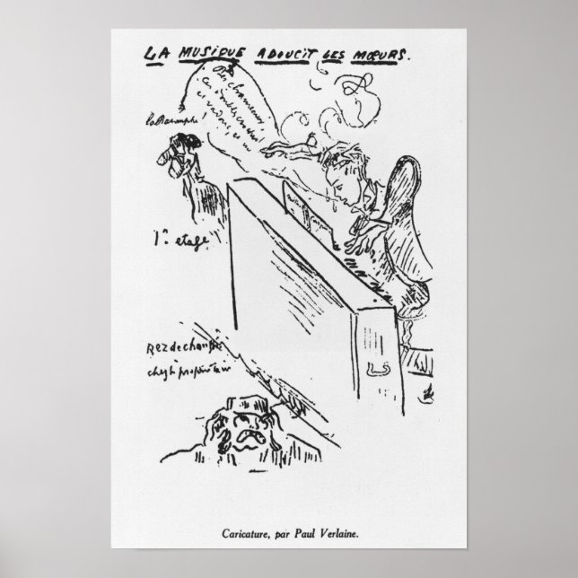 Poster La Musique adoucit les moeurs' (Frente)