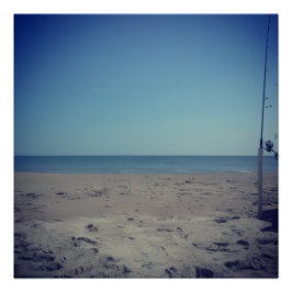 Póster Lá na Praia