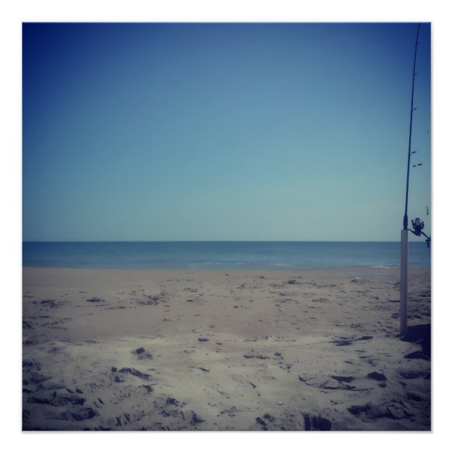 Póster Lá na Praia (Frente)