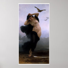Póster La Nuit William-Adolphe Bouguereau