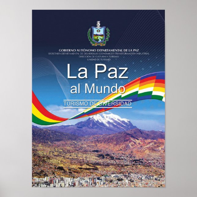 Poster La Paz al mundo (Frente)