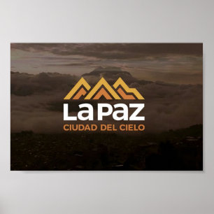 Poster  La Paz ciudad del cielo