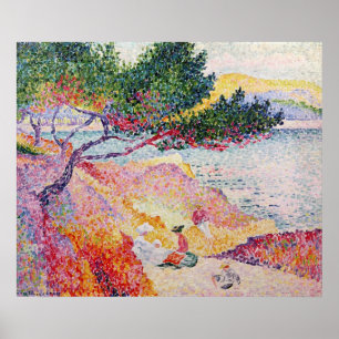 Póster La Plage de Santo-Clair, 1906-07