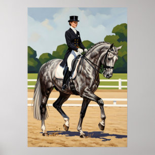 Poster LA PRÉCISION DU DRESSAGE (O Dressage Precision)