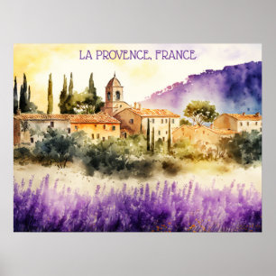 Poster La Provence France Painting