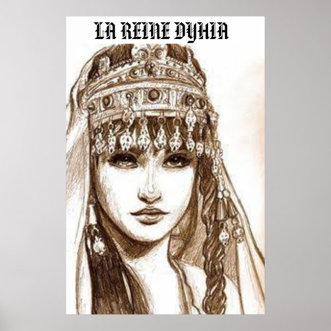 POSTER LA REINE DIHYA (Frente)