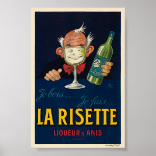 Poster La Risette França Cartaz Vintage 1926