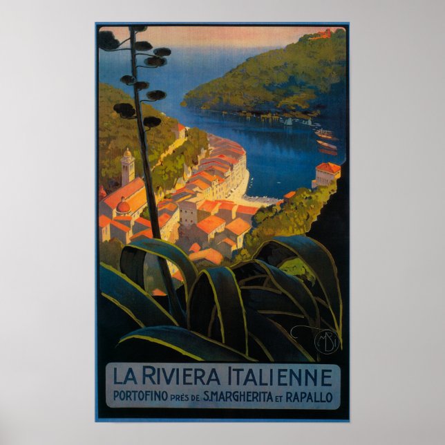 Póster La Riviera Italienne (Frente)