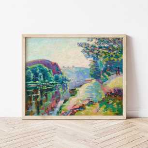 Poster La Roche de l’Echo, Crozant Armand Guillaumin