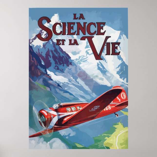 Poster La Science et la Vie (França - 1932) (Frente)