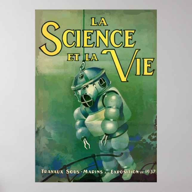 Póster La Science et la Vie (frança - 1937) (Frente)