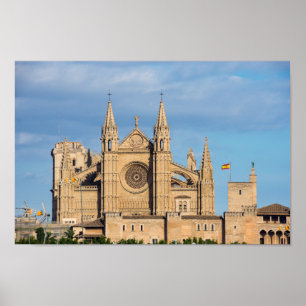Poster La Seu, a Catedral de Palma de Maiorca - Espanha