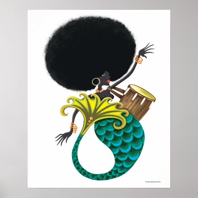 Poster La Sirena 16x20 (Frente)