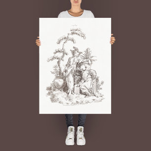 Poster La Terre" da série "Os Quatro Elementos."