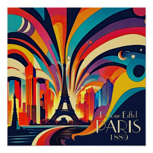 Póster La Tour Eiffel (Frente)