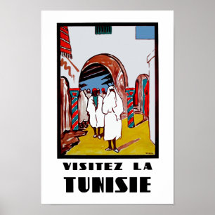 Poster La Tunisie de Visitez