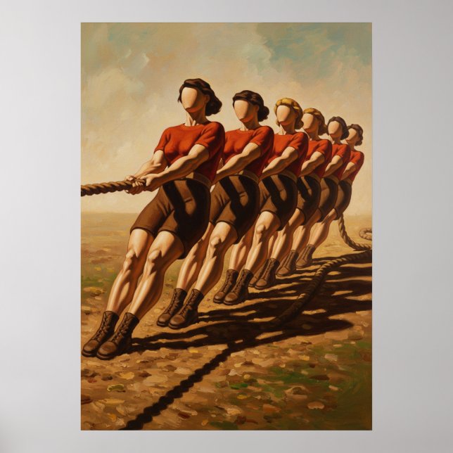 Poster LA VICTOIRE À L'ARRACHÉ (Vitória do Touro da Guerr (Frente)