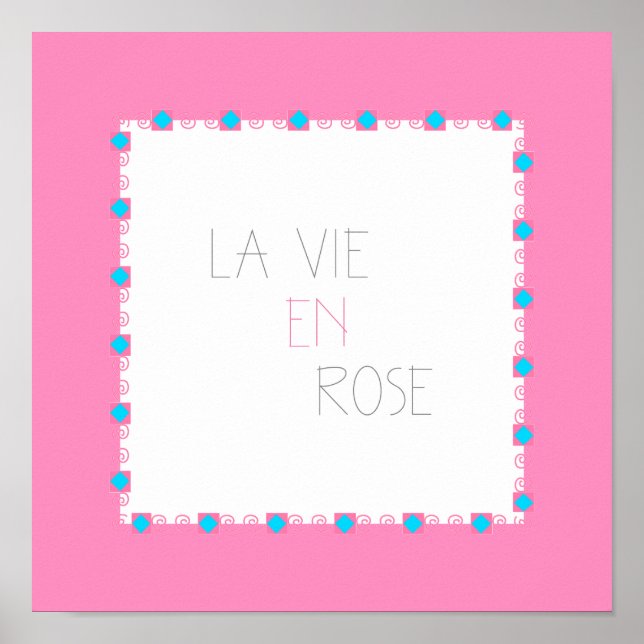 Póster La Vie En Rosa - A Vida A Rosa - Francês (Frente)