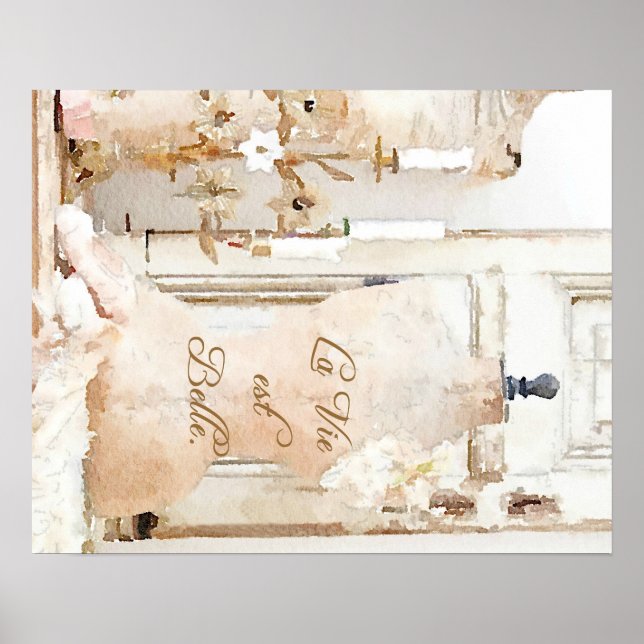 Poster La Vie est Belle (Frente)