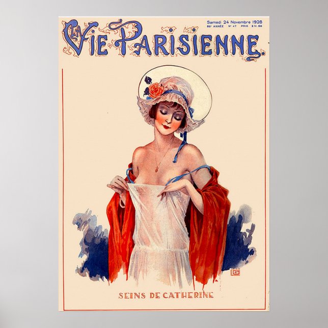 POSTER LA VIE PARISIENNE (Frente)