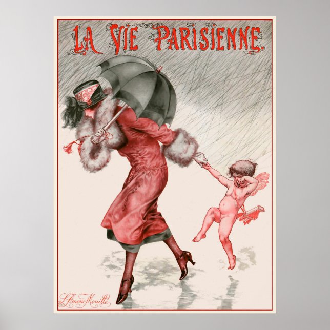 Poster La Vie Parisienne - L'Amour mouillé (Frente)