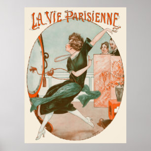 Poster La Vie Parisienne - Le médecin a dit ...