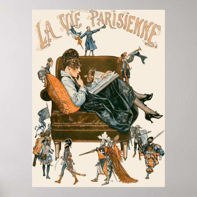 Poster La Vie Parisienne - L'histoire de France (Frente)