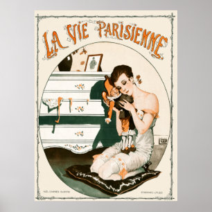 Poster La Vie Parisienne - Noël D'Après Guerre, Étrennes