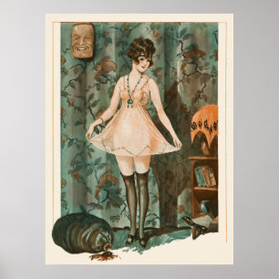 Poster La Vie Parisienne - Rosas D'Automne
