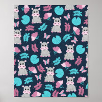 Lábio Cor-de-Rosa, Rosa, Hippo Floral Borboleta Li