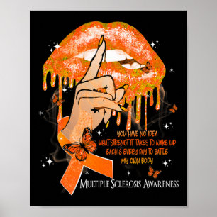 Poster Lábios Borboletas Mulheres com esclerose múltipla