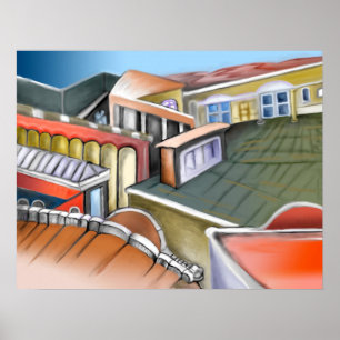 Póster Labirinto mental
