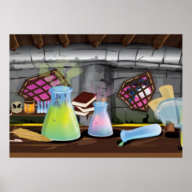 Póster Laboratório de Ciências (Frente)