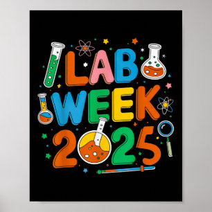 Poster Laboratório de Medicina Cientista Retro Semana 202