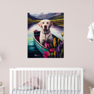 Poster Labrador em um remo: Uma aventura cênica