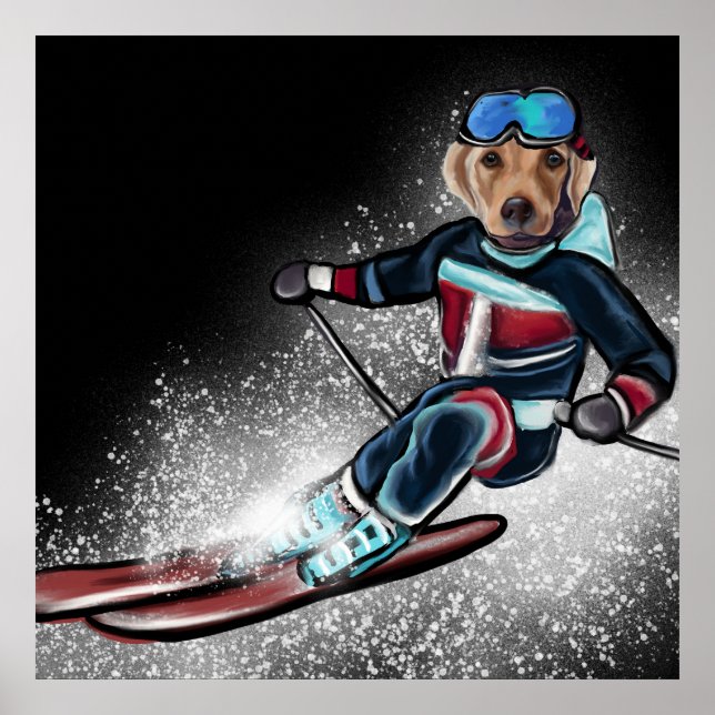 POSTER LABRADOR RETRIEVER  (Frente)