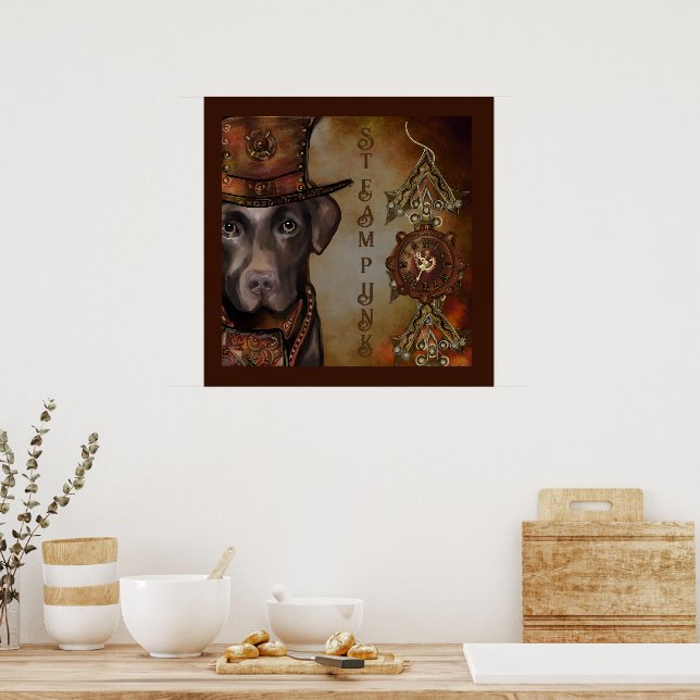 Poster Labrador Retriever (Cozinha)