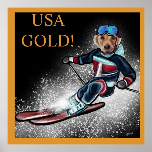 POSTER LABRADOR RETRIEVER  (Frente)