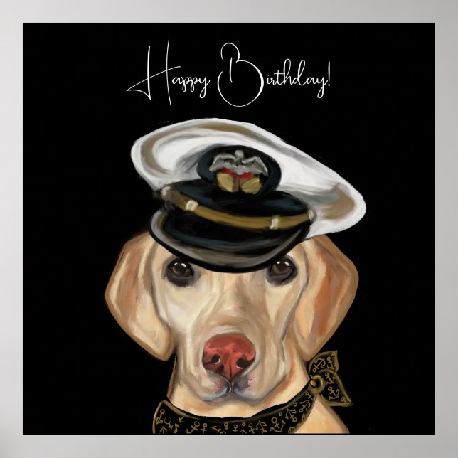 Poster Labrador Retriever (Frente)