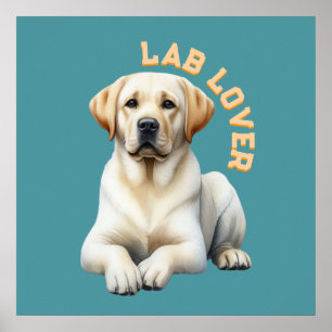 Poster Labrador Retriever Dog Lover