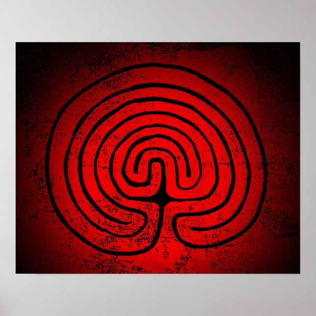 Poster Labyrinth Mystik (Frente)