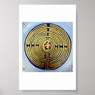 Poster Labyrinth Prayer