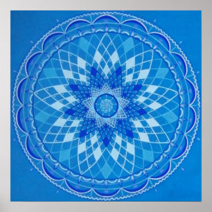Póster Lace Mandala