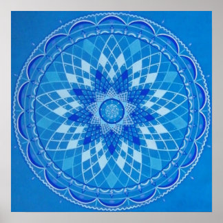 Póster Lace Mandala