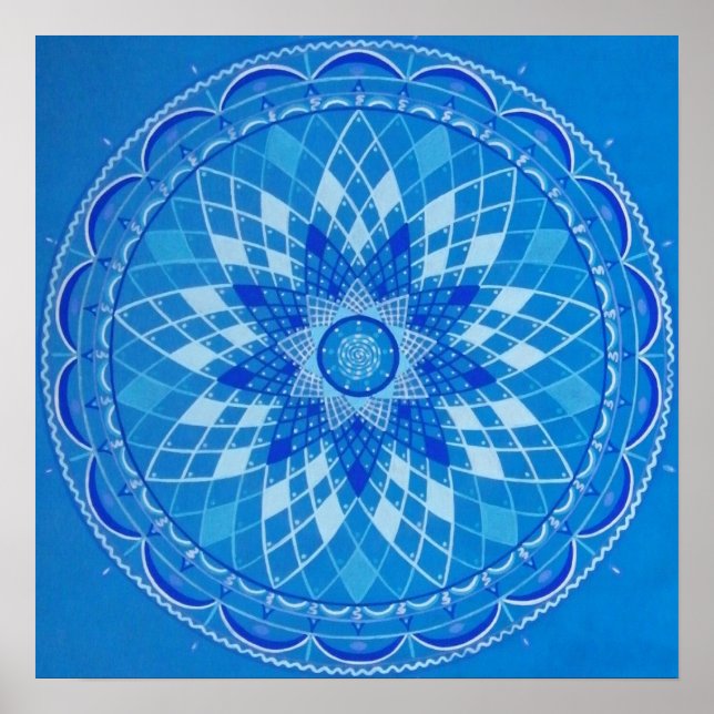 Póster Lace Mandala (Frente)